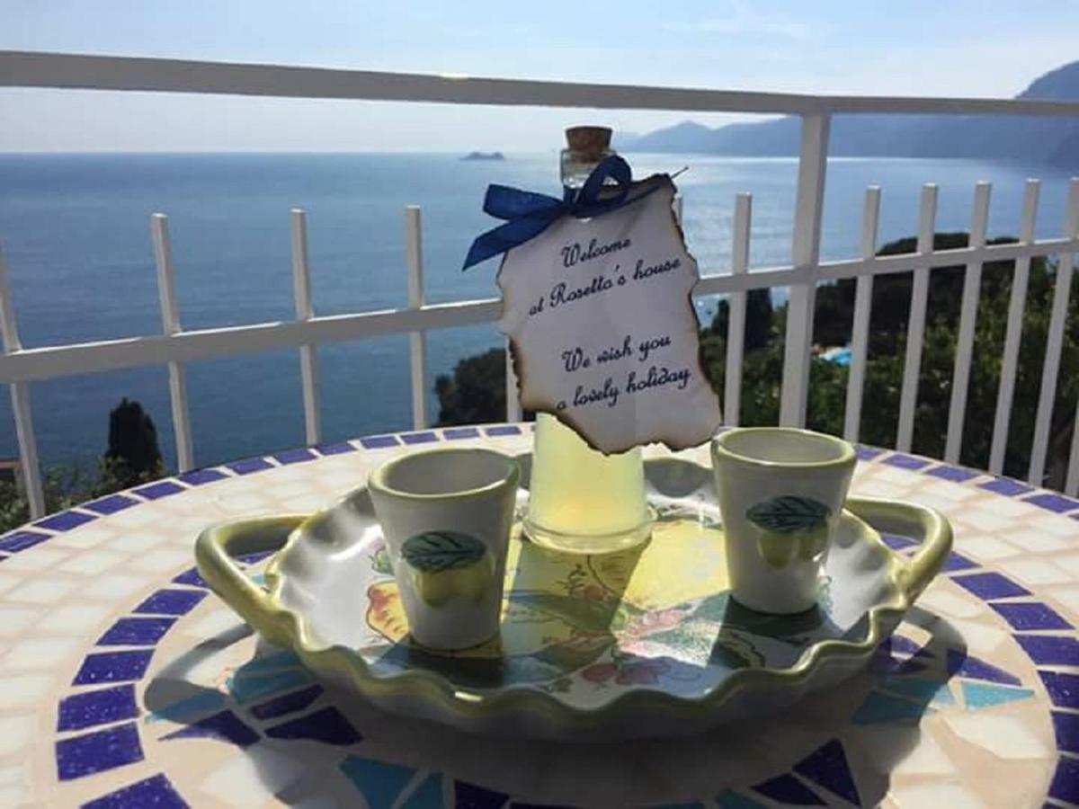 Casa Rosetta Villa Praiano Kültér fotó